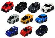 All 10 types set "Wanda Mini-Mini CHORO Q Collection Tuned Car Series" 2010 campaign product