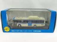 1/76 MITSUBISHI FUSO MP CNG Non-Step Bus (Cream x Blue) "CLUB BUSRAMA - Club Bus Rama" [JB1012]