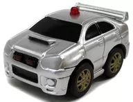 スバル インプレッサ WRX STI 覆面パトカー(シルバー) 「THE POLICE」 2011年 WONDAキャンペーン品