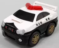 スバル インプレッサ WRX STI 高速パトカー(ブラック×ホワイト) 「THE POLICE」 2011年 WONDAキャンペーン品