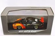 1/43 ポルシェ 911 GT3 Cup ups #1(ブラック×オレンジ×レッド) ディーラー特注モデル [WAP02009713]
