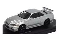 1/43NISMO天際線R34GT-R Z-tune Proto(銀色)[K03385S]