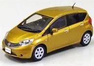 1/43 NISSAN NOTE MEDALIST (Beatnik Gold) [JCP76004GL]
