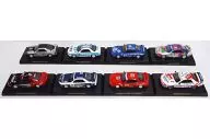 All 8 types set 1/64 "Nissan Skyline GT-R R32 GROUP A Mini Car Collection" Circle K Sunkus limited