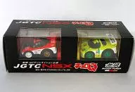 Choro Q1 Lock Tight Infinite NSX (Red) & 18 TAKATA Doyume NSX (Yellow) 2 Sets "JGTC NSX"