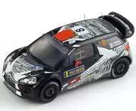 1/43雪铁龙DS3WRC8th Sweden Rally2011MICHELIN#8(黑色x灰色)[S3302]