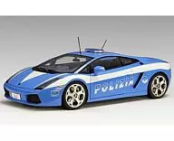 1/18 Lamborghini Gallardo Police Car #372 (Blue x White) "POLICE DIVISION" [38013]