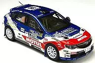 1/43 スバル インプレッサ WRX STI R4 2011年 ラリー北海道 優勝 新井敏弘/M.Anthony(ブルー×ホワイト) 「KBモデル」 [KBI060]