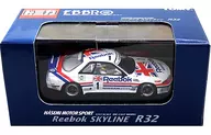 1/43銳步Skyline R32DUNLOP#1(白色×紅色×藍色)"TOMICA EBro HASEMI MOTOR SPORT>