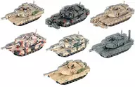 All 7 Kinds Set 1/144 "Micro Armor 7th M1A1/A2 Abrams"