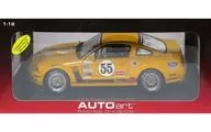 1/18 フォードマスタングFR500C ’55 GRANDAMカップ #05 イエロー [80511]
