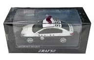 1/43 Subaru LEGACY B4 2.5 gt 2013 Special Police Station Vehicle Ultra Police Unit #932 (White x Black) [H7431303]
