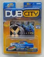 1/64 ’85 CADILLAC BROUGHAM(ブルー×ホワイト) 「DUB CITY WAVE10」 [12002]