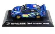 1/64 IMPREZA WRC 2003 Great Britain P.Solberg #7(ブルー) 「ラリーカーコレクション SS.1 スバル」