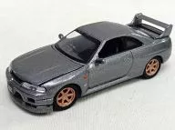 【シークレット】 1/64 R33 (ガングレーM/レイズ ボルクレーシングTE37 ブロンズ) 「TACCAR GT-R TUNED」