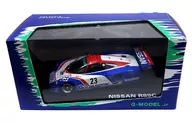 1/43 NISSAN R89C calsonic #23 (azul x blanco x rojo) "Streamline No. 101" [QMC 001]