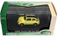 1/43 SUBARU Young SS (1968) (amarelo x preto) "Oldies" [43312]