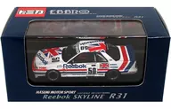 1/43 Reebok SKYLINE R31 #50(ホワイト) 「トミカエブロ HASEMI MOTOR SPORT」
