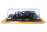 1/43 1967 LOLA T70MKIII (azul x branco) "World Racing Car Collection" No. 10 Appendix