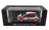 1/43 YARiS WRC 2017 Microsoft(ホワイト×レッド) 「TOYOTA GAZOO Racing」 トヨタ自動車株主総会2017配布品