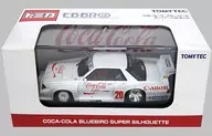 1/43 コカ・コーラ ブルーバード スーパーシルエット 84年式 Canon #20(ホワイト) 「トミカ エブロ」