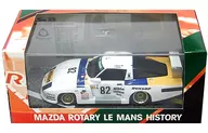 1/43 MAZDA RX-7 254 lm 1982 Nikon #82 (White) "MAZDA ROTARY LE MANS HISTORY" [MC8207]
