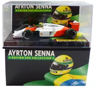 1/43 McLaren honda MP4-3 Test Car 1987 GOOD YEAR (laranja x branco) "AYLTON SENNA RACING CAR COLLECTION EDITION 43 No. 26" [540874399]