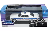 1/43 1975 Dodge Monaco Chicago Police #7580 (White x Blue) 「 The Blues Brothers 」 [86422]
