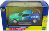 1/43 日産 スカイラインGT-R ファルケン #1(グリーン×ブルー) 「MTECH -エムテック-」 [54710]