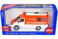 1/50 Rettungswagen Rescue Van Ambulance (laranja x branco) [2108]