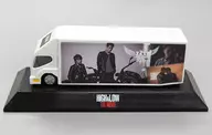 Amemiya Brothers truck model car (white) "HIgh & LOW THE MOVIE" HMV / Lawson limited