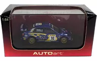 1/64 SUBARU NEW AGE IMPREZA RACING CAR MOTUL #10 (Azul x Amarelo) [28001]
