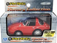Toyota Sports800(紅色×黑色)「Drive Town Special History Collection No.89」Pull-backcar
