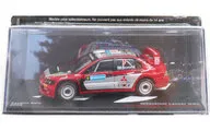 [A la carte] 1/43 Mitsubishi Lancer WRC RALLI ART #6 (Red x Silver) "Rally Car Collection" No. 7 Packed Items
