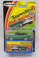 1/64 1971 CHEVROLET CHEVELLE SS (verde x blanco) "MATCHBOX Superfast No. 9" [G 5550 0910]