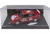 [A la carte] 1/43 Mitsubishi Lancer Evolution VI Rallye Monte-Carlo 1999 MICHELIN #1 (Red x White) "Rally Car Collection National Edition Vol. 4 November 12, 2013" Appendix