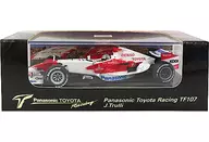 1/43 Panasonic Toyota Racing TF107 J. Trulli #12 (White x Red) [AM60129]