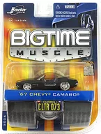 1/64 '67 CHEVY CAMARO (negro) "DUBCITY BIGTIME MUSCLE" [12006]