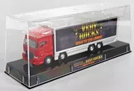 矢沢永吉 トランポ型ミニカー(シルバー×ブラック×レッド) 「VERY ROCKS ROAD TO THE LEGEND」