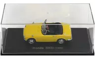 [Single Item] 1/43 Honda S800 1966 (Yellow) "Bi-Weekly Collection of Famous Japanese Cars Nationwide 4"