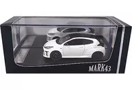 1/43 Toyota GR YARIS RZ alto desempenho G16E-GTS (branco x preto) [PM43145AW]