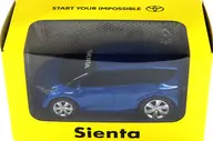 丰田Sienta(金属蓝色)回拉车