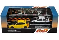 1/64 Tachi Chiko Todo Shokai Civic (EK9) & Fujiwara Takumi Toreno (AE86) Set Vol. 12 "Initial D" [MD64212]