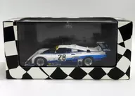 1/43 Nissan Silvia Turbo C NICHI-RA 1985 WEC Japón #28 (blanco x azul) [44506]