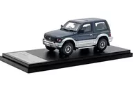 1/43 MITSUBISHI PAJERO METALTOP WIDE XR-II 1991 (ノルマンディーブルー×グレースシルバー) [HS446BL]