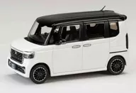 1/43 ホンダ N-BOX CUSTOM(プラチナホワイトパール＆ブラック) [HJ431006WP]