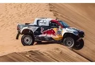 1/43 TOYOTA HILUX Winner Dakar 2022 Al-Attiyah - Mathieu Baumel #201 [S5870]