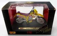 1/18 KAWASAKI KLX250SR (amarillo x púrpura) [39302]