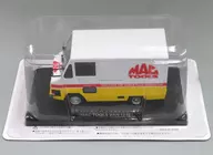 [Single Item] 1/43 Toyota Hiace Quick Delivery MAC TOOLS VAN Specifications (White x Yellow x Red) "Nostalgic Commercial Vehicle Collection Vol. 17" bundled item
