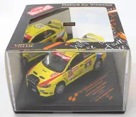 1/43 MITSUBISHI LANCER EVOLUTION X 2009 PIRELLI STAR DRIVER 3rd Gr. N Rally of Great Britain #64 (yellow x red) [43441]